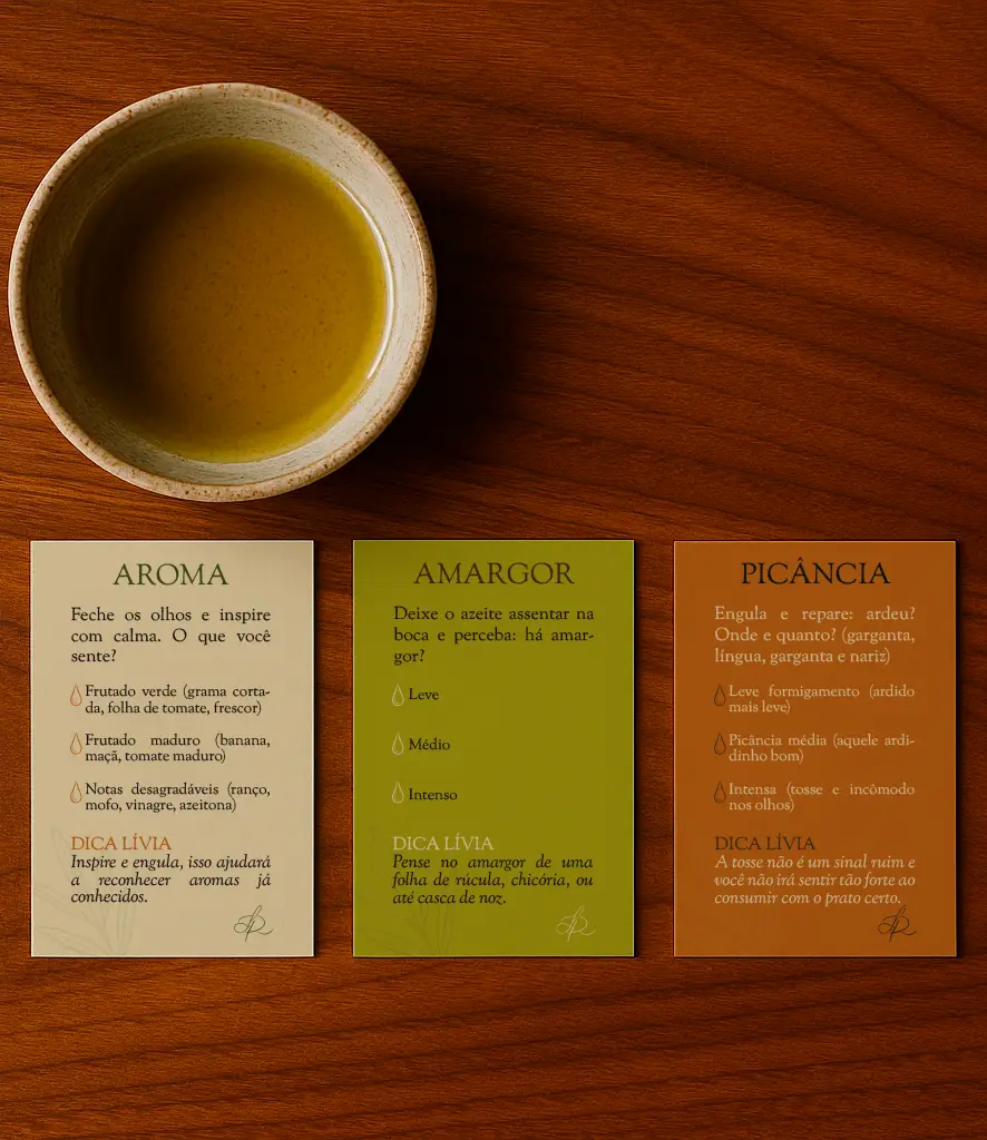 livia pirozzi, sommelier de azeite, especialista em azeite